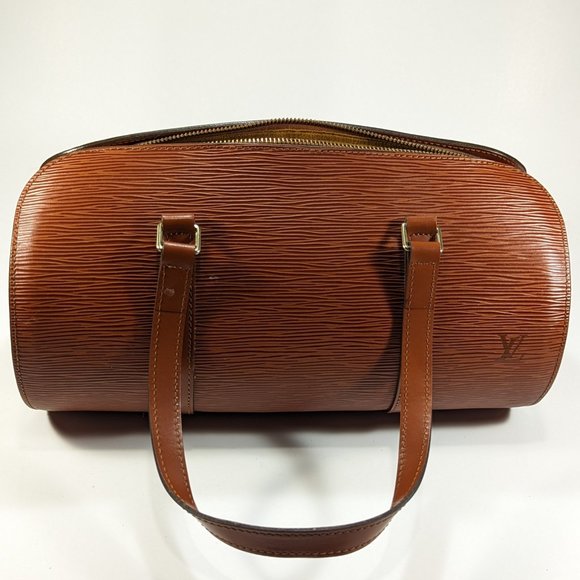 Louis Vuitton Soufflot Hand Bag in Epi Leather - Picture 8 of 9